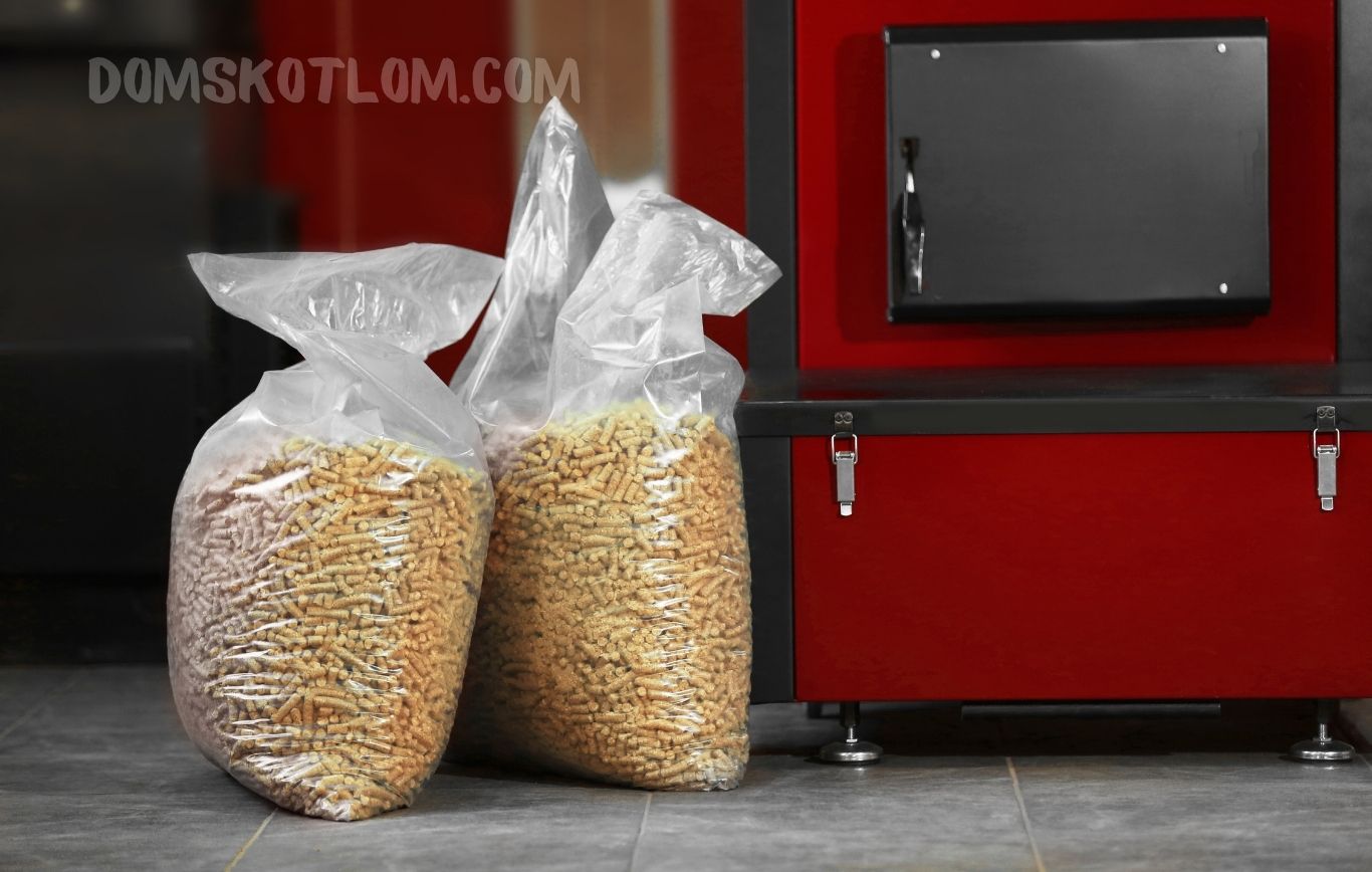 pojemnik na pellet lub gaz